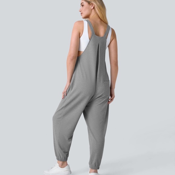 NWT Halara Pockets Waffle Casual Jogger Overalls - Picture 2 of 8